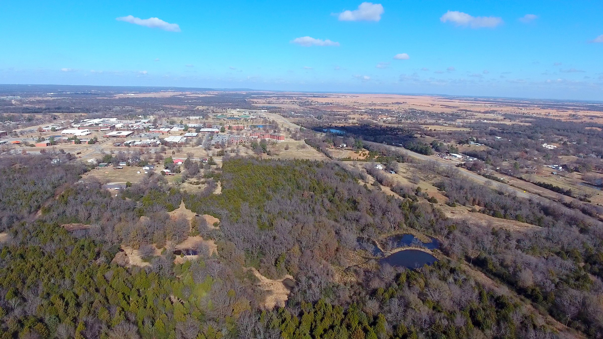 Tract 1 South View - LAND AUCTION - 153+/- ACRES OFFERED IN 6 TRACTS IN OKMULGEE, OKLAHOMA